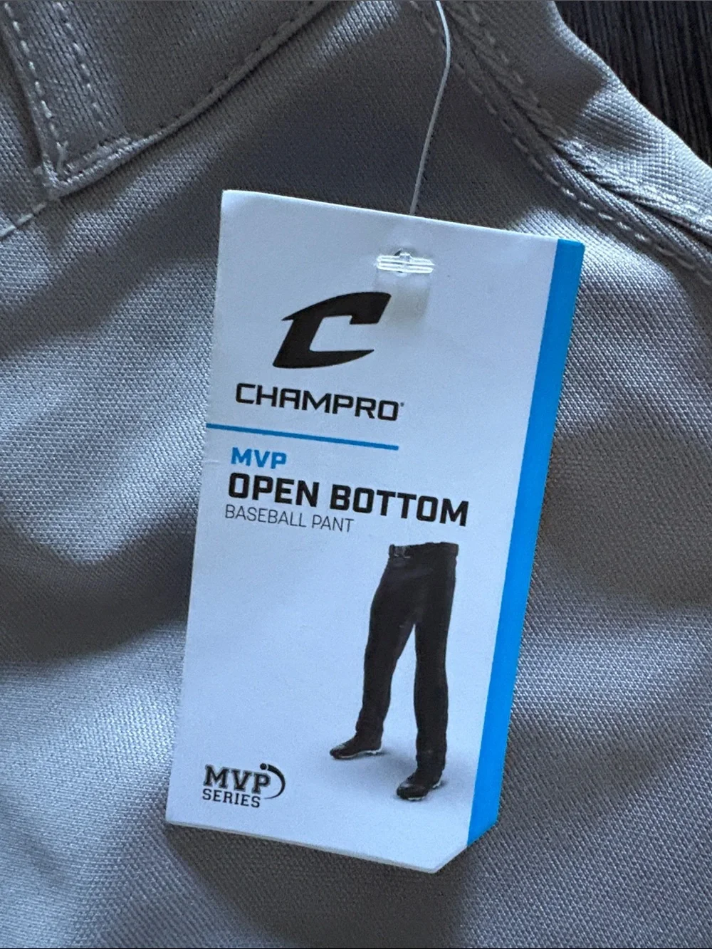 Gray Baseball Pants - Men’s Adult Large
